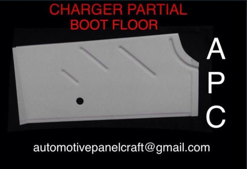 MADE TO FIT VALIANT CHARGER PARTIAL OUTER BOOT FLOOR